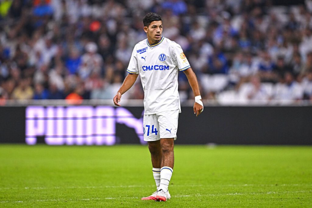 Kelyann Bezahaf a disputé la 6è journée de Ligue 1 comme titulaire avec Marseille