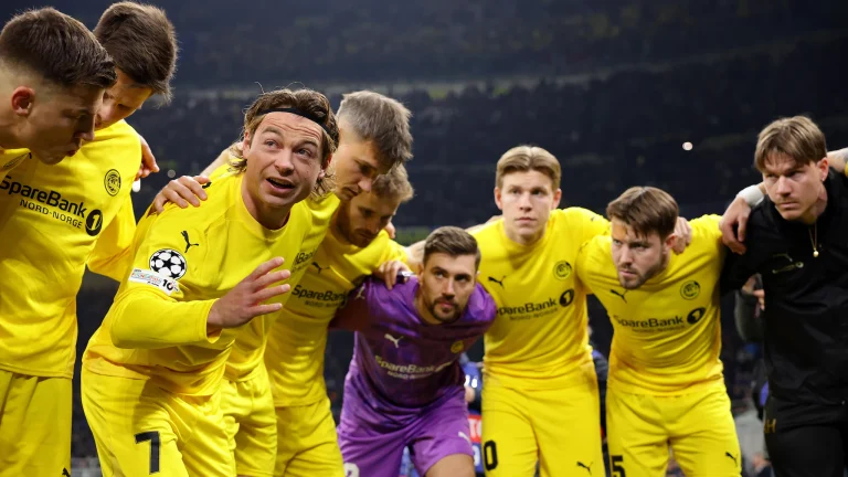 Ligue des champions UEFA : Bodø/Glimt domine Dortmund, mais le score reste vierge à la pause