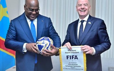 Élections FIFA : Félix Tshisekedi (président RDC) affiche son soutien à Gianni Infantino