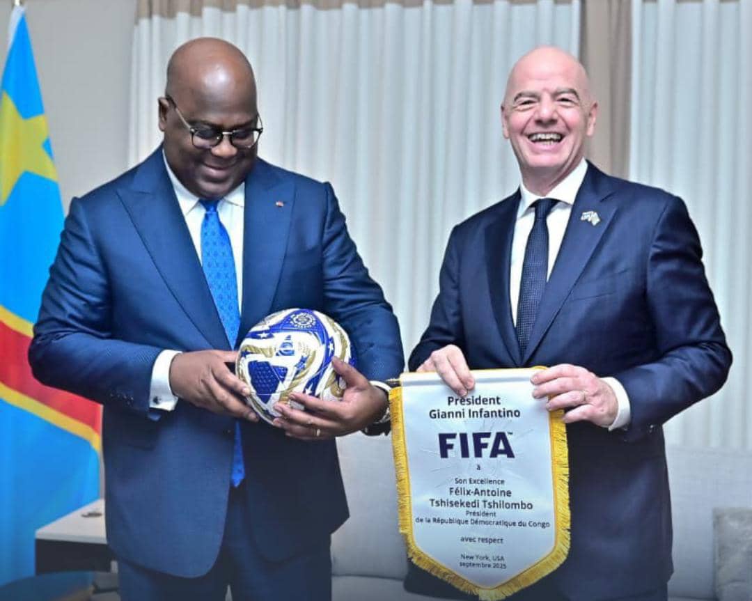 FIFA Elections: DR Congo President Félix Tshisekedi Backs Gianni Infantino
