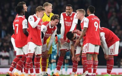 Ligue des champions UEFA : Arsenal domine Lille, mais le score reste nul à la pause