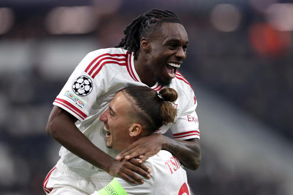 Liverpool inscrit un 4è but en Ligue des champions UEFA, grâce à Jeremie Frimpong