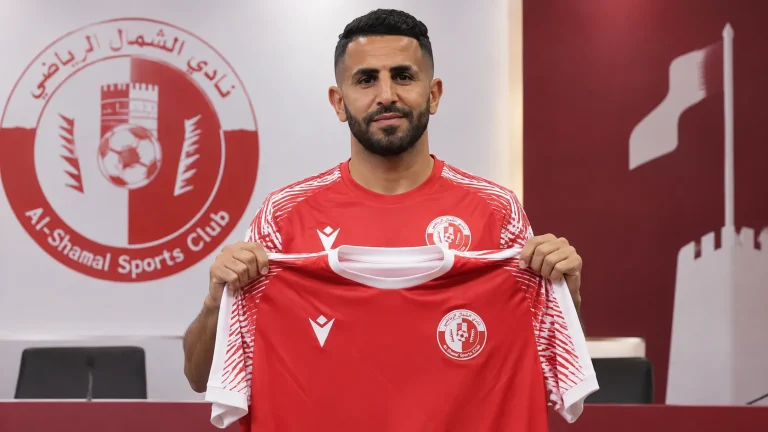 Mercato : Riyad Mahrez s’engage avec Al Shamal sans indemnité de transfert