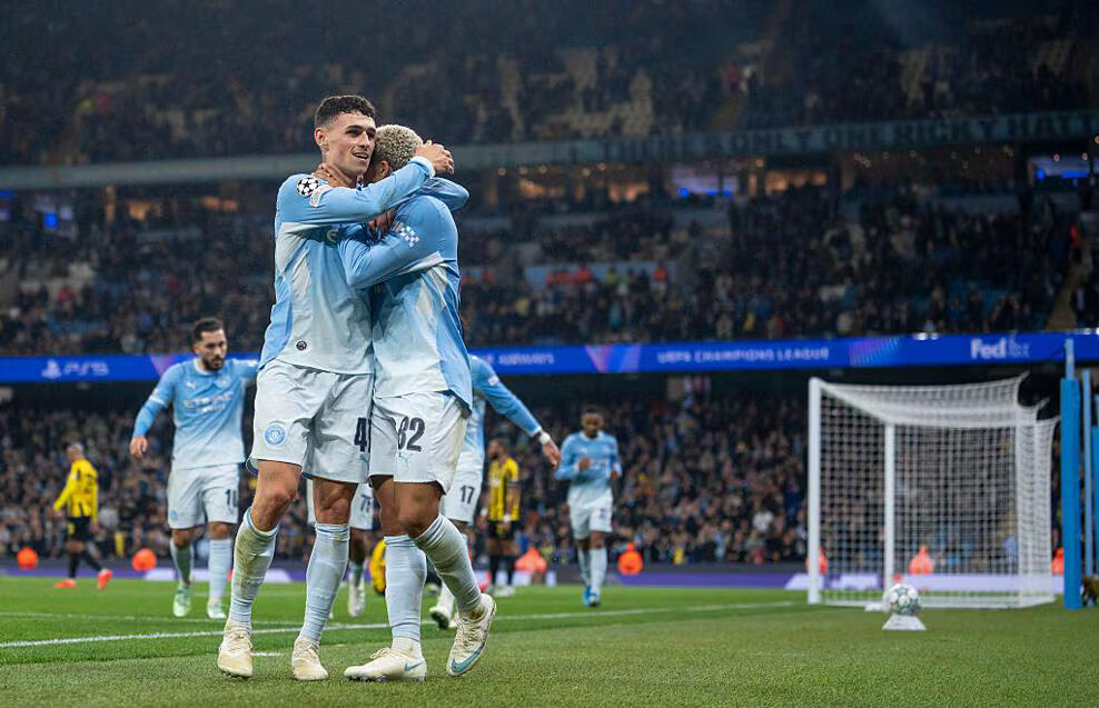 Ligue des champions UEFA : Manchester City s&rsquo;impose, avec autorité, sur l&rsquo;AEK Athens