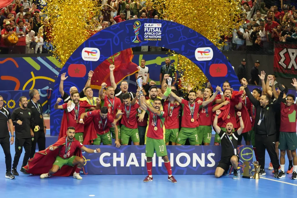 Le Maroc remporte la CAN Futsal 2026