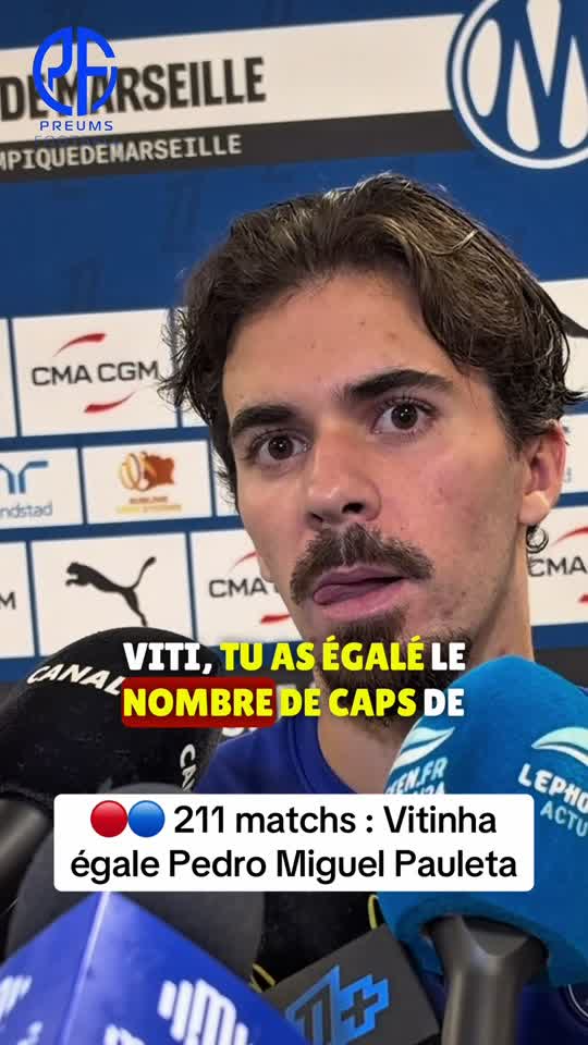 ️ « C’est super important pour moi. C’est spécial. »  Vitinha revi...