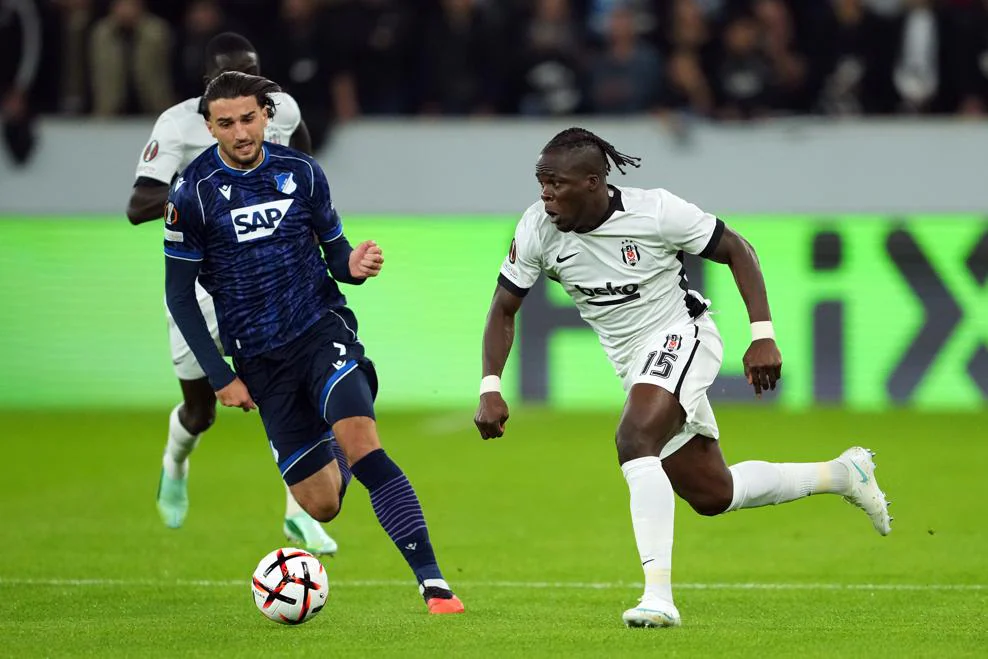 Ligue Europa : Hoffenheim et Beşiktaş se neutralisent à la pause