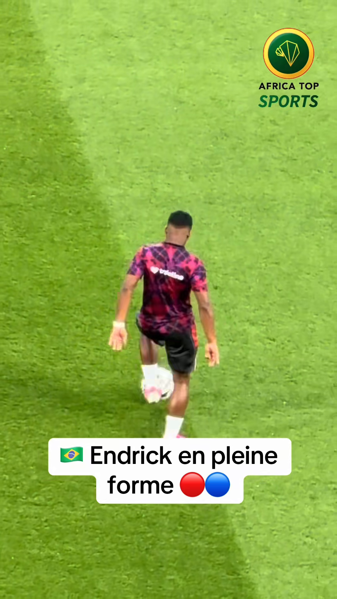 🇧🇷 Endrick en pleine  forme 🔴🔵