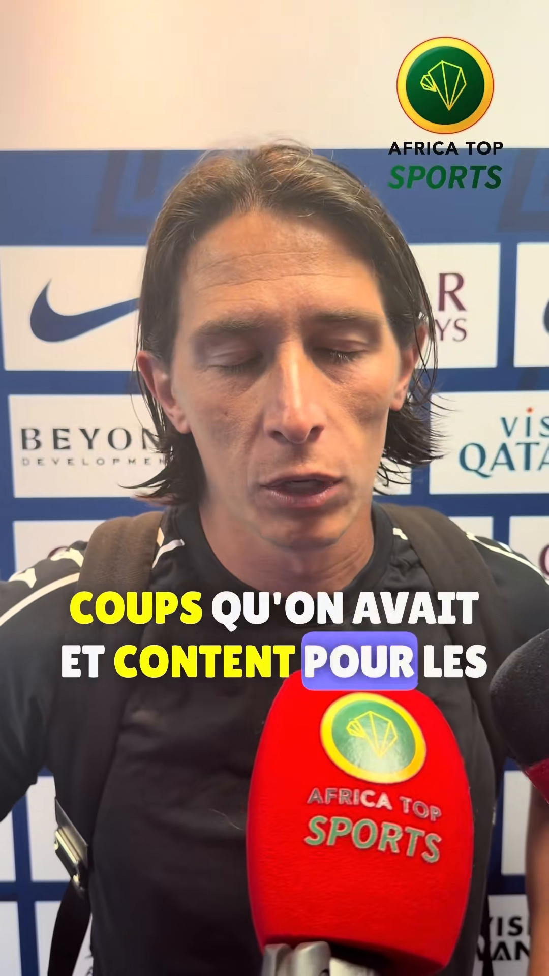 👉 🔥 La joie du capitaine, passeur décisif Laurent Abergel, après le p...
