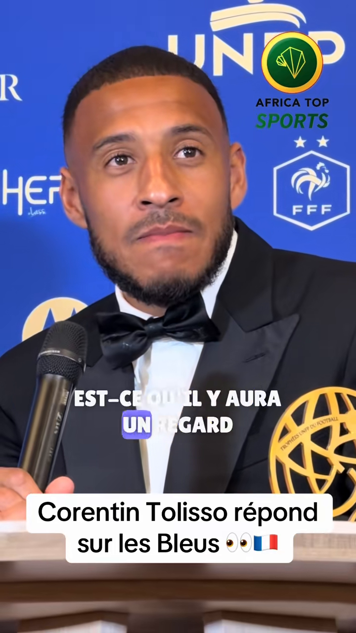 🗣️ Corentin Tolisso après sa présence dans l’équipe type UNFP 👏😃: 😔 I...