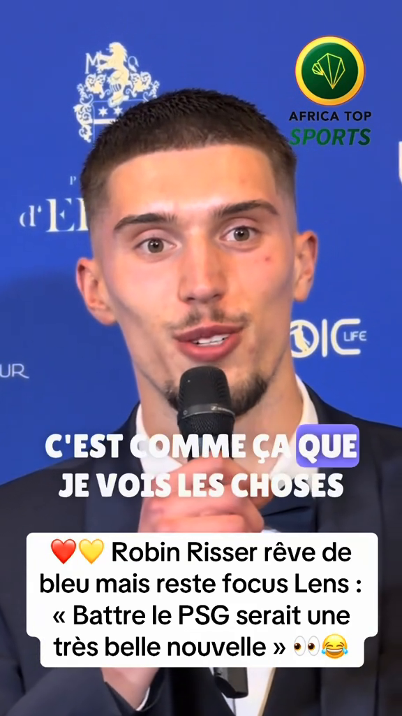 🗣️ Robin Risser après son trophée UNFP 😍 et avant une liste important...
