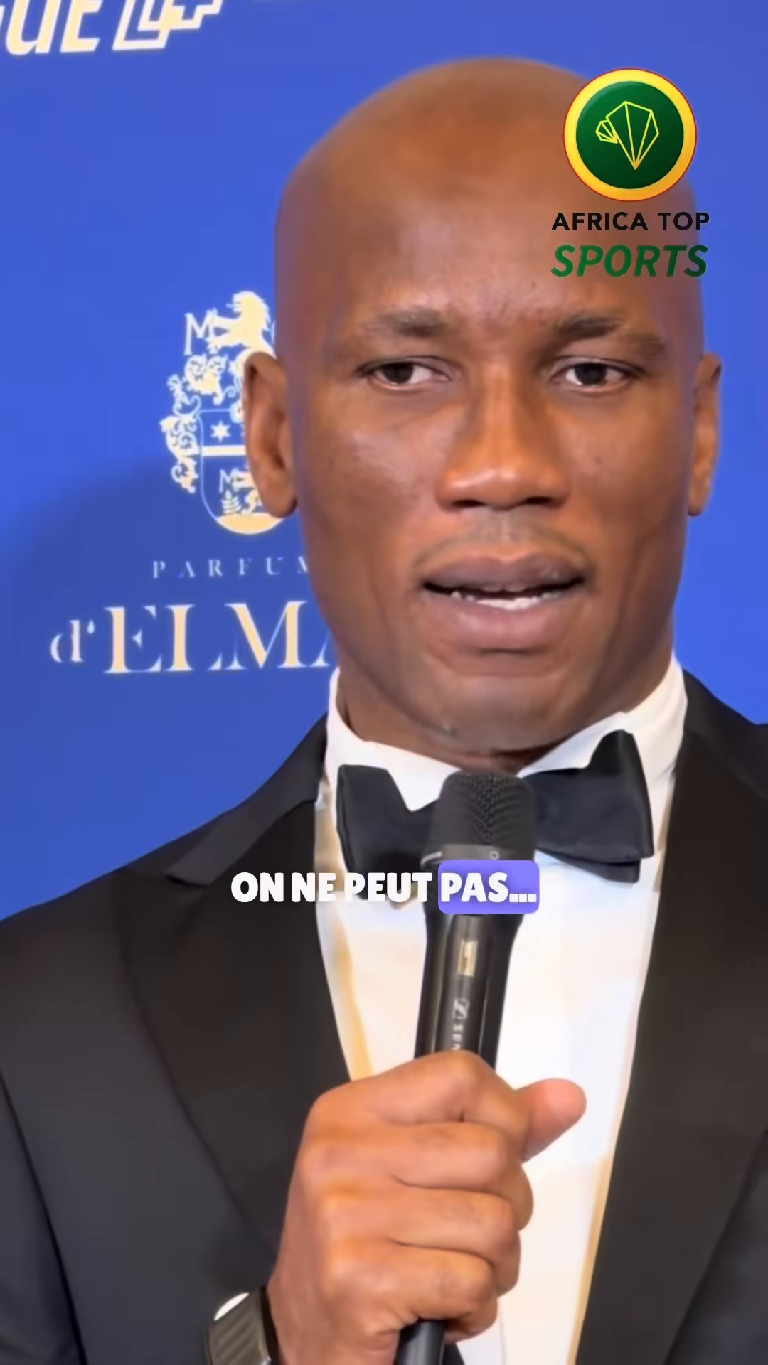 🗣️ Le discours fort de Didier Drogba - prix du joueur citoyen UNFP - ...