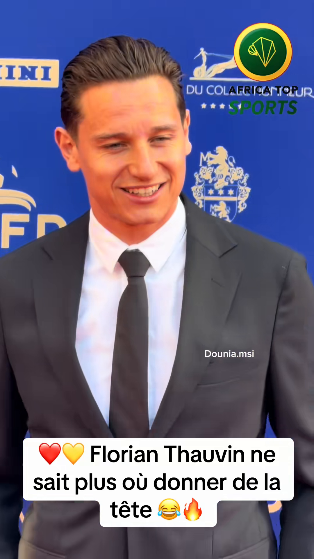 ❤️💛 Florian Thauvin ne  sait plus où donner de la  tête 😂🔥