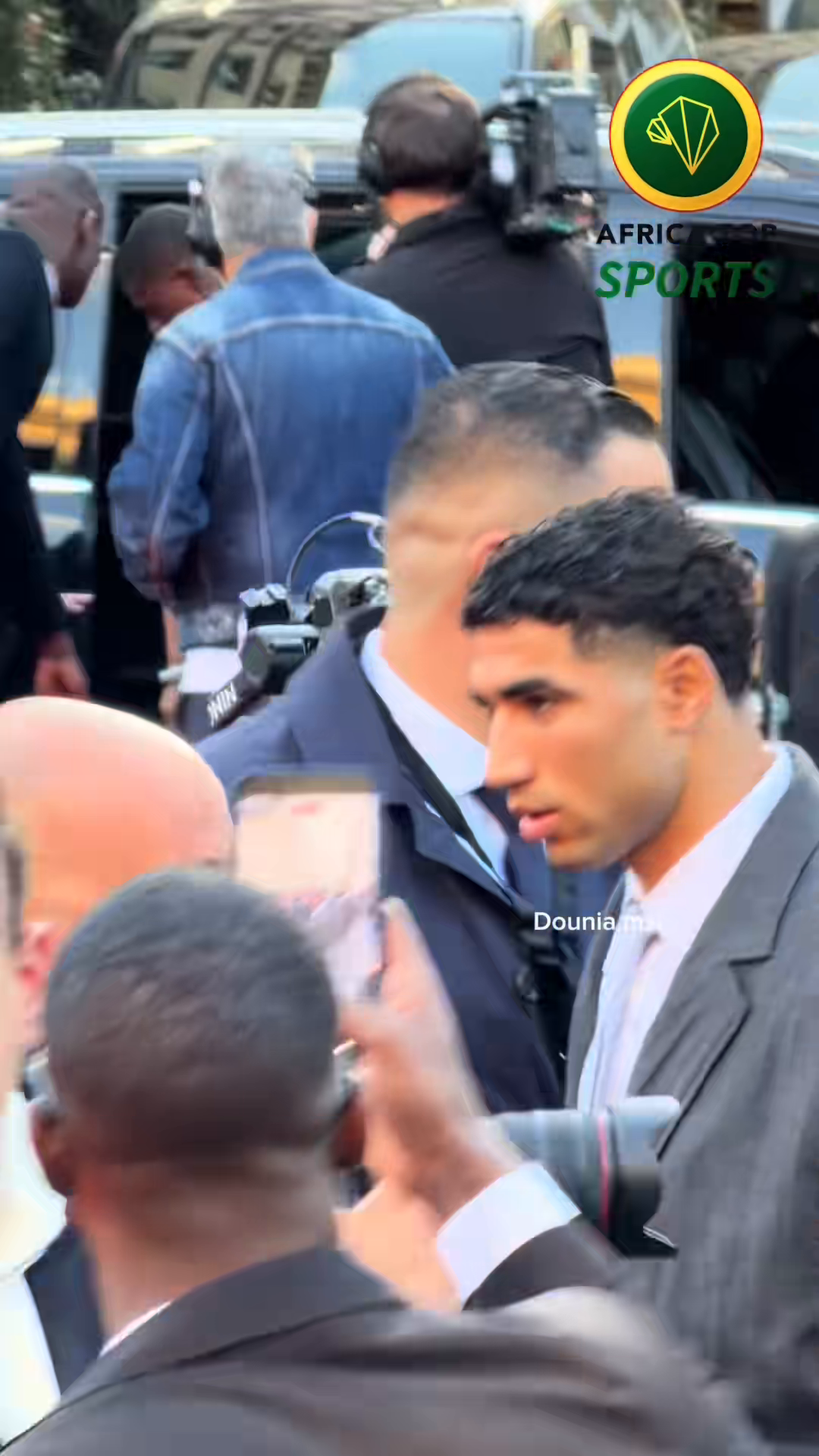 🔴🔵 L’arrivée de Achraf Hakimi aux Trophées UNFP 🔥🇲🇦🏆