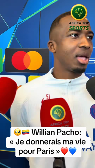 🎙️ Énorme déclaration de Willian Pacho 😃🥹 lors du media day du Paris ...
