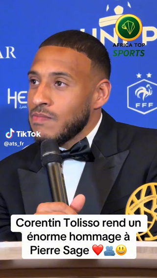 🗣️ Corentin Tolisso sur Pierre Sage après son trophée de meilleur ent...