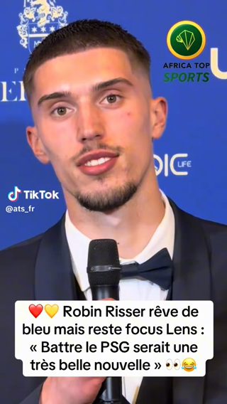 🗣️ Robin Risser après son trophée UNFP 😍 et avant une liste important...